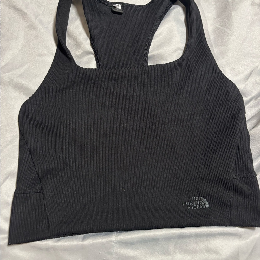 The North Face Black Crop Tank Top
